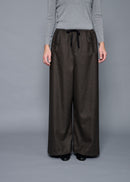 58 ALISON TROUSERS / FLANNEL KNIT TWILL - C15