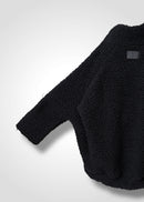58 MEGAN HIGH NECK TOP / WOOL AIRY LIGHT BOUCLE JERSEY - C13