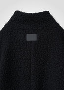 59 MILAN STAND COLLAR BLOUSON / WOOL AIRY LIGHT BOUCLE JERSEY - C13