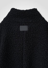 59 MILAN STAND COLLAR BLOUSON / WOOL AIRY LIGHT BOUCLE JERSEY - C13