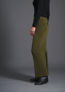 pencil skirt, olive, cogthebigsmoke, one size fits all, sustainable fashion, less is more, made in Japan, quiet luxury, minimalist