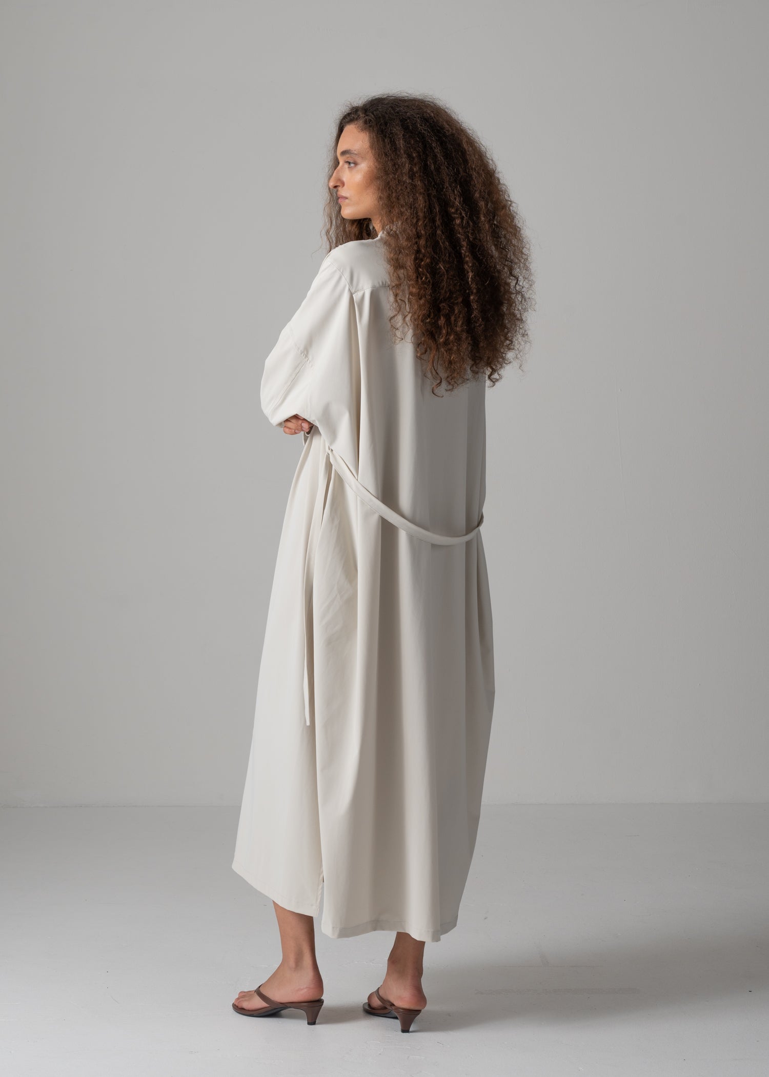 05 NELL DRESS / LUX TWILL STRETCH - C14