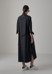 05 NELL DRESS / LUX TWILL STRETCH - C14