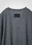 61 ORI V NECK TOP / MILLED WASHABLE JERSEY - C15