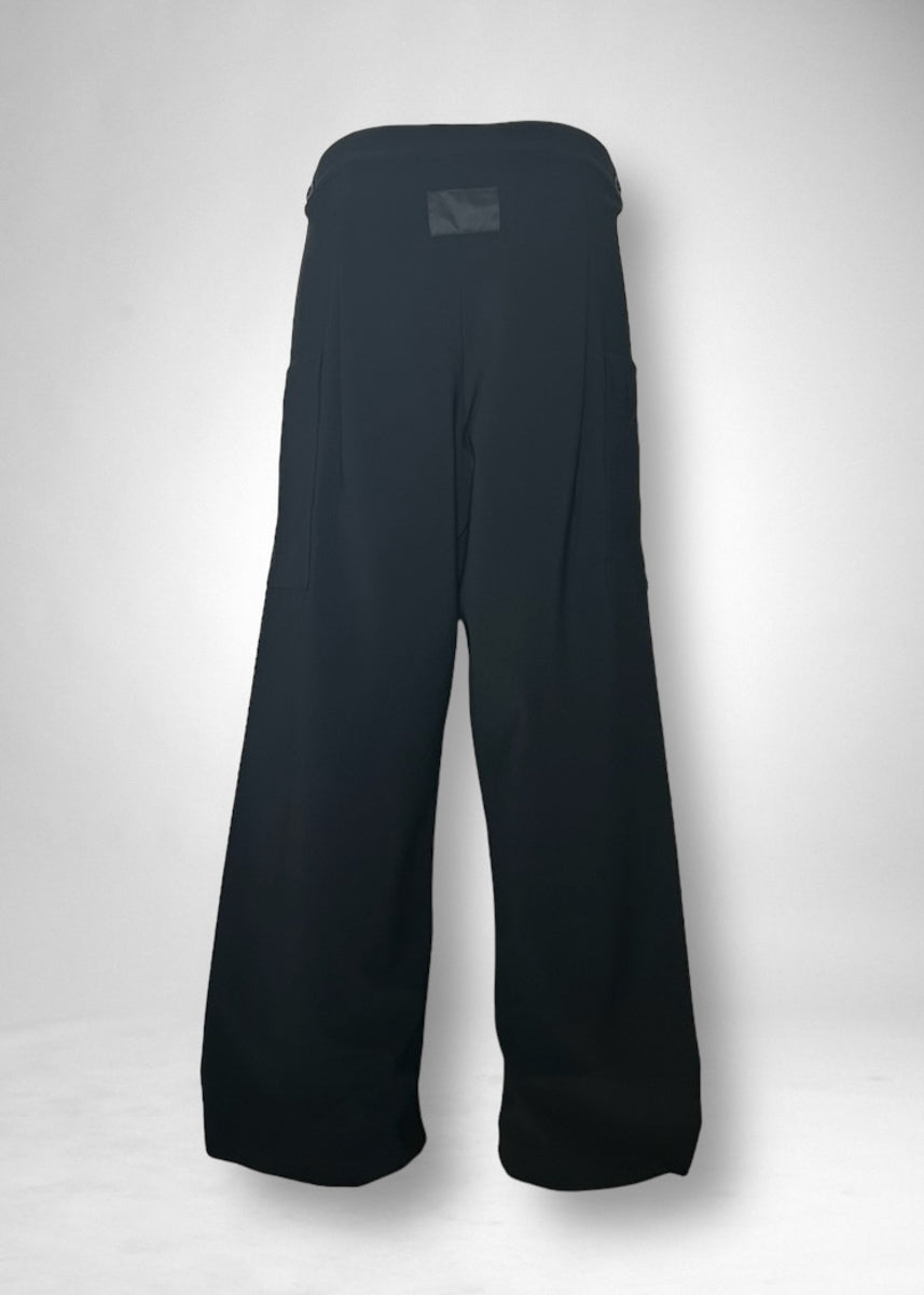 06 KARA WRAP TROUSERS / HIGH DENSITY 2WAY STRETCH - C11