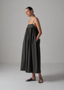 06 LINA OVERALLS / LUX TWILL STRETCH - C14