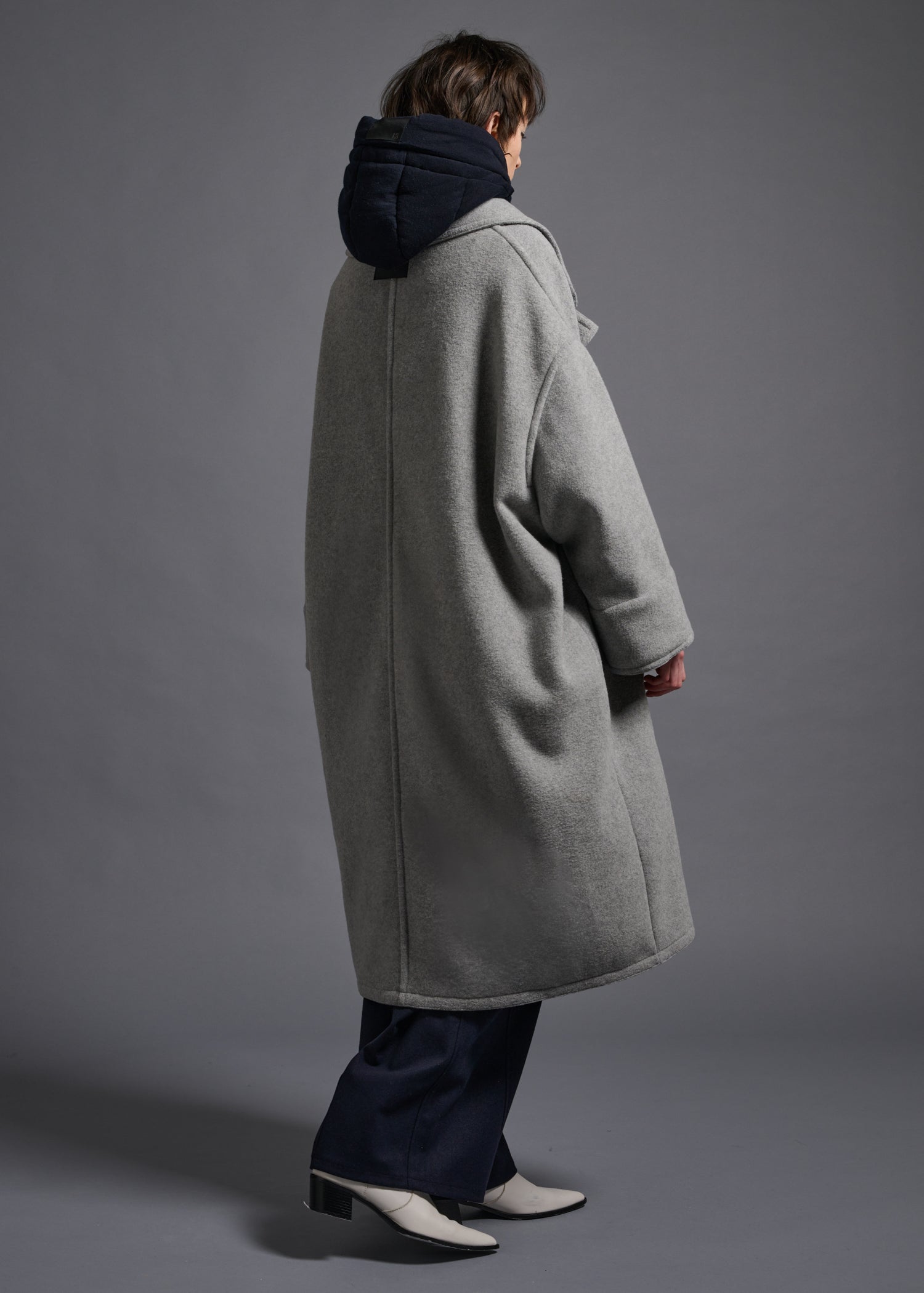 06 MOLLY HOOD / TENCEL CASHMERE PLAIN JERSEY - C13