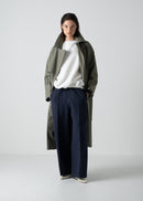 07 HUDSON TRENCH / COMPACT SATIN TRICOT - C10