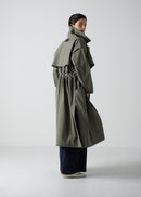 07 HUDSON TRENCH / COMPACT SATIN TRICOT - C10