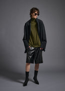 Oversized single-breasted jacket, black, cogthebigsmoke, one size fits all, sustainable fashion, less is more, made in Japan, quiet luxury, minimalist