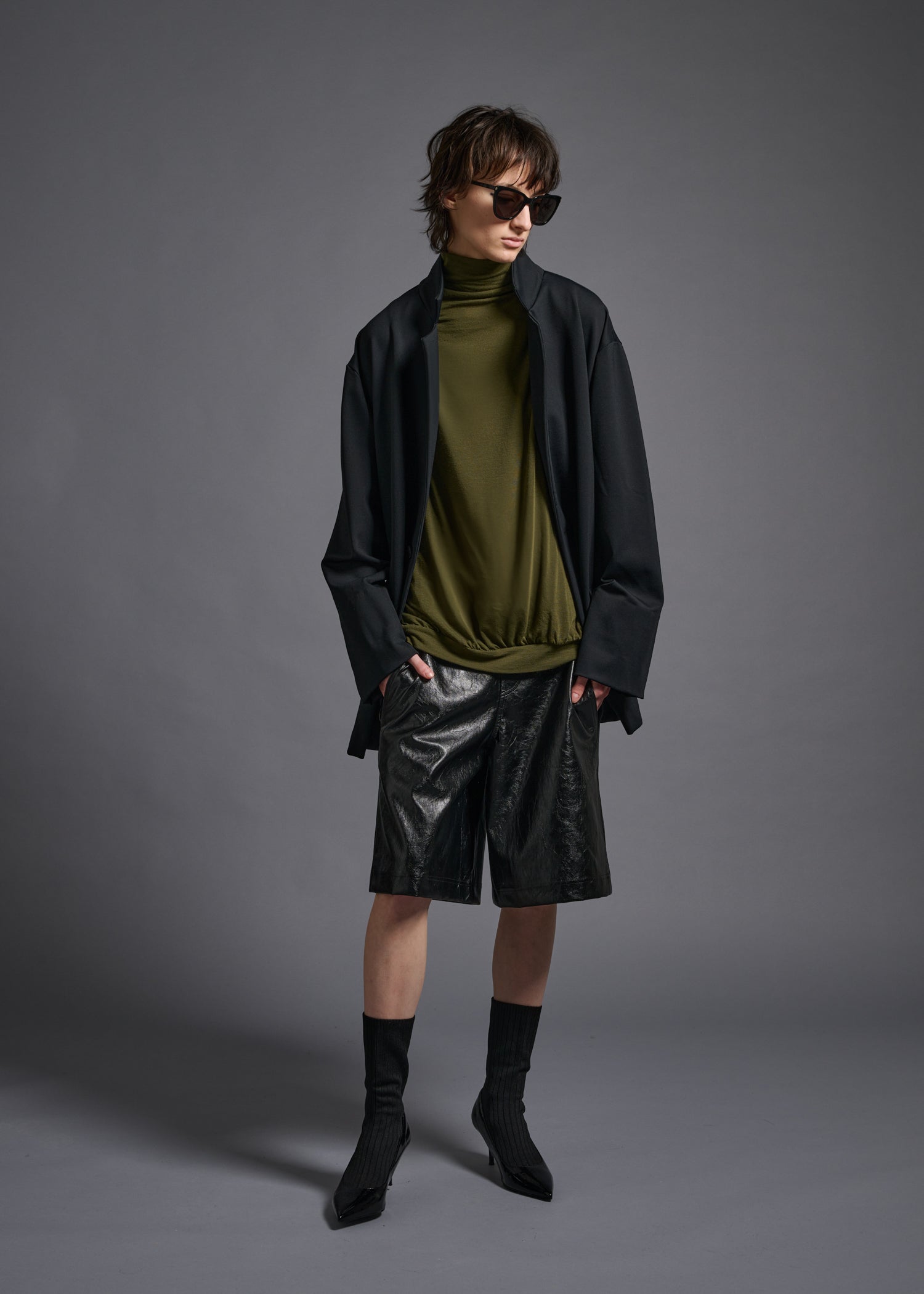 07 JUBILEE JACKET / DOUBLE FACE SUITING - C13