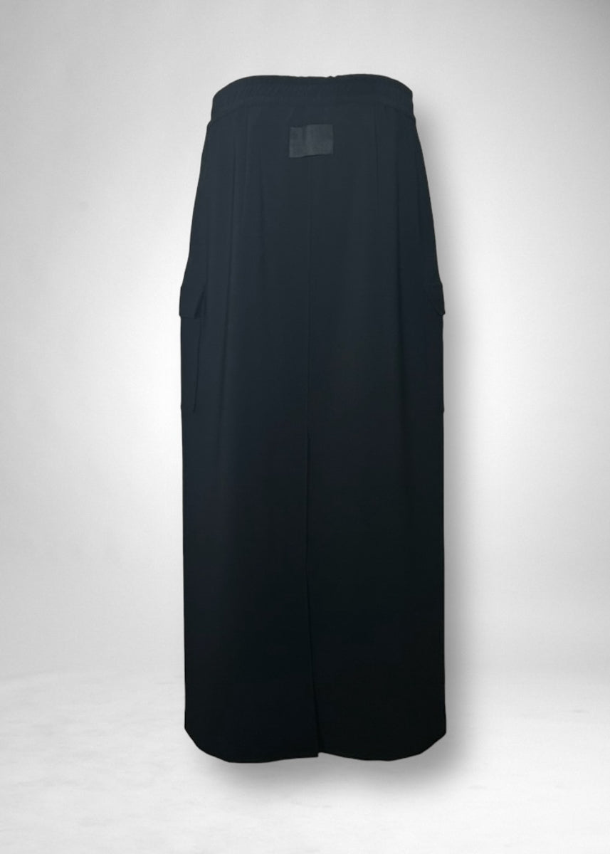 07 KHLOE LONG CARGO SKIRT / HIGH DENSITY 2WAY STRETCH - C11