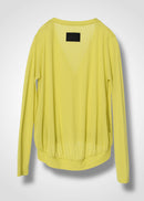 07 NADINE RAGLAN CARDIGAN / SUPER LIGHT COTTON JERSEY - C14