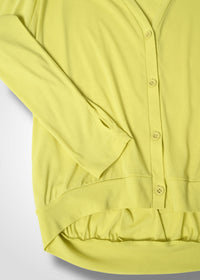 07 NADINE RAGLAN CARDIGAN / SUPER LIGHT COTTON JERSEY - C14