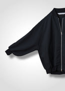 08 LESLIE OVERSIZED BLOUSON / DOUBLE FACE SUITING - C13