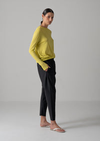 08 NIKA LONG SLEEVE TOP / SUPER LIGHT COTTON JERSEY - C14