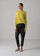 08 NIKA LONG SLEEVE TOP / SUPER LIGHT COTTON JERSEY - C14