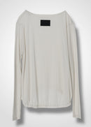 08 NIKA LONG SLEEVE TOP / SUPER LIGHT COTTON JERSEY - C14