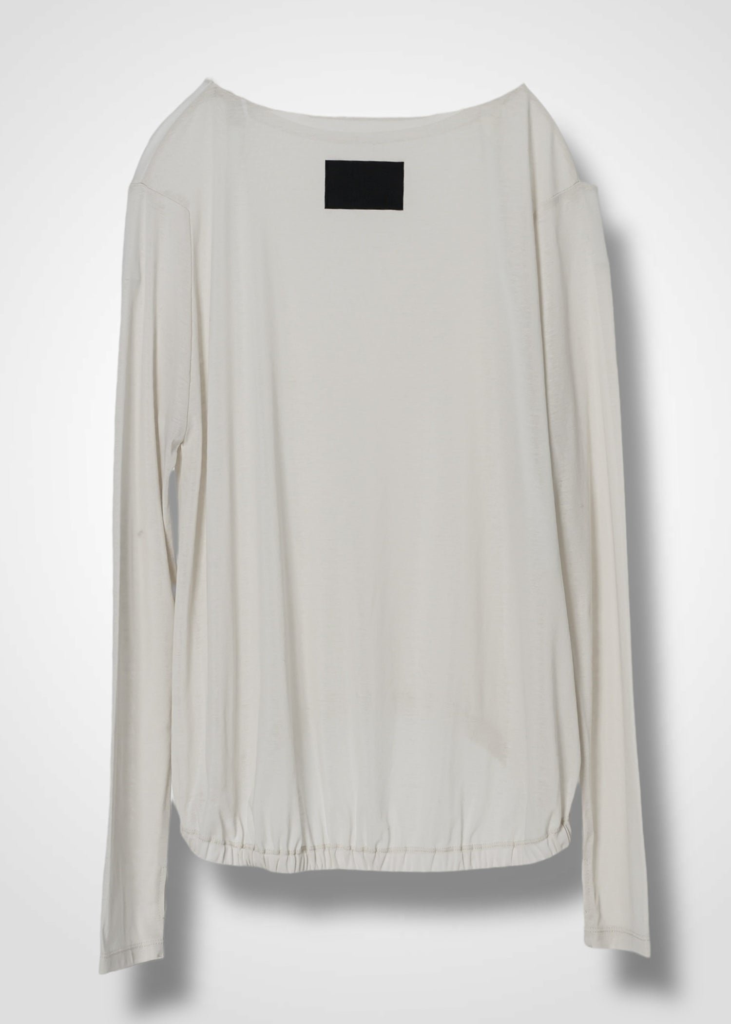 08 NIKA LONG SLEEVE TOP / SUPER LIGHT COTTON JERSEY - C14