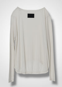 08 NIKA LONG SLEEVE TOP / SUPER LIGHT COTTON JERSEY - C14