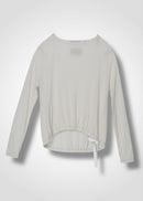08 NIKA LONG SLEEVE TOP / SUPER LIGHT COTTON JERSEY - C14