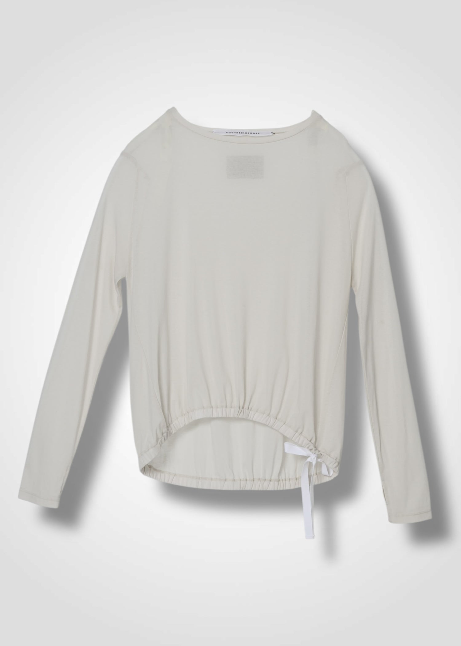 08 NIKA LONG SLEEVE TOP / SUPER LIGHT COTTON JERSEY - C14