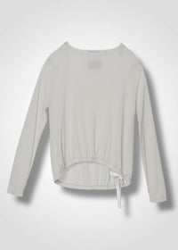 08 NIKA LONG SLEEVE TOP / SUPER LIGHT COTTON JERSEY - C14