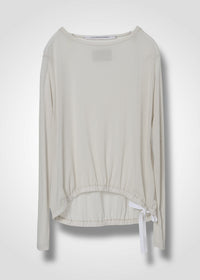 08 NIKA LONG SLEEVE TOP / SUPER LIGHT COTTON JERSEY - C14