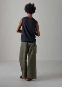 09 NELLY SLEEVELESS TOP / SUPER LIGHT COTTON JERSEY - C14