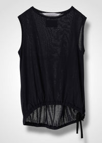 09 NELLY SLEEVELESS TOP / SUPER LIGHT COTTON JERSEY - C14