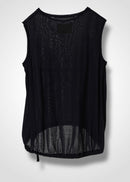 09 NELLY SLEEVELESS TOP / SUPER LIGHT COTTON JERSEY - C14
