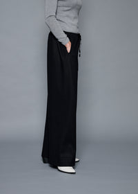 ALISON TROUSERS / SUPER120S PURE WOOL SPONGY JERSEY - ONLINE STORE EXCLUSIVE
