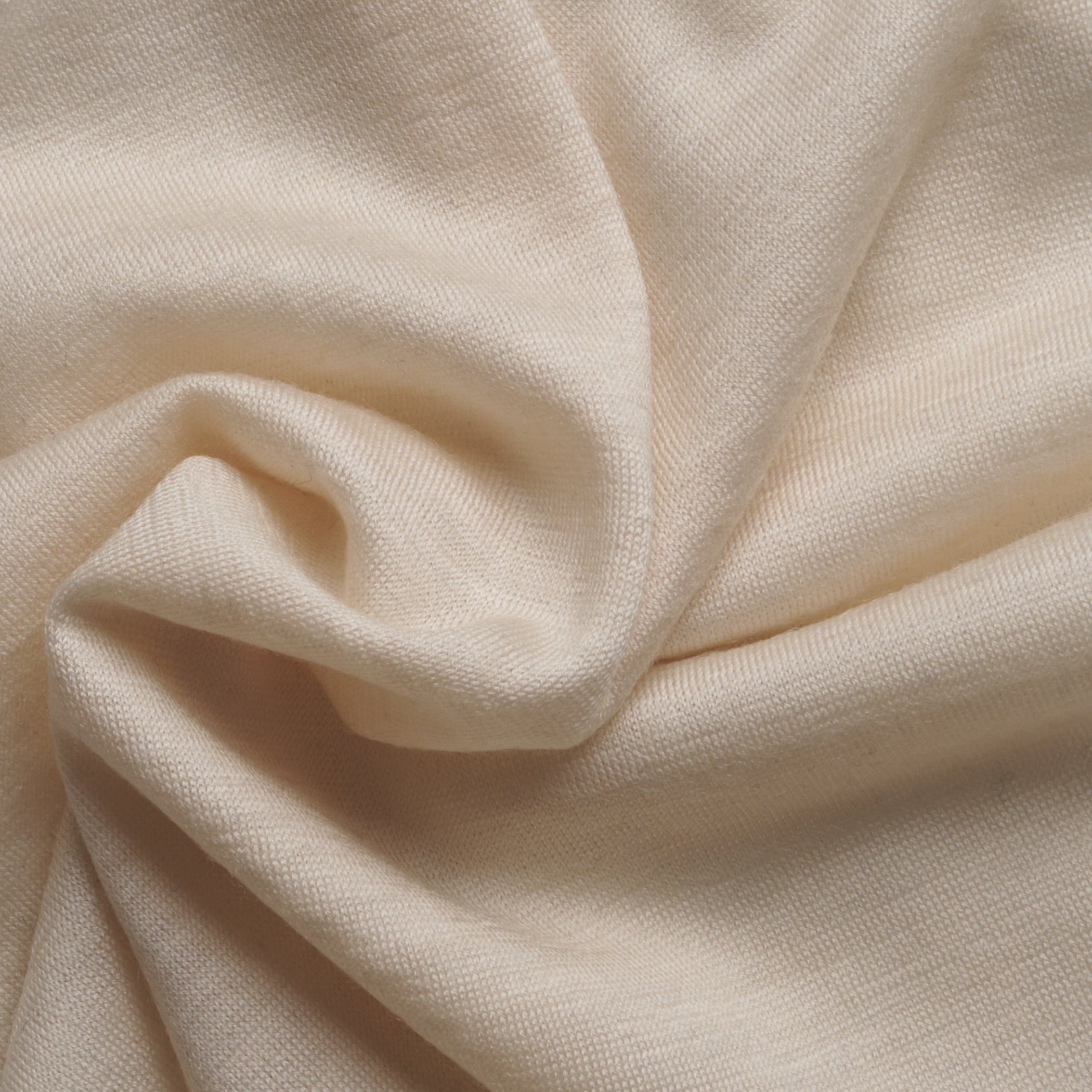 38 MATILDA POLLO NECK ABANICOS TOP / HIGH GAUGE PURE WOOL JERSEY - C13