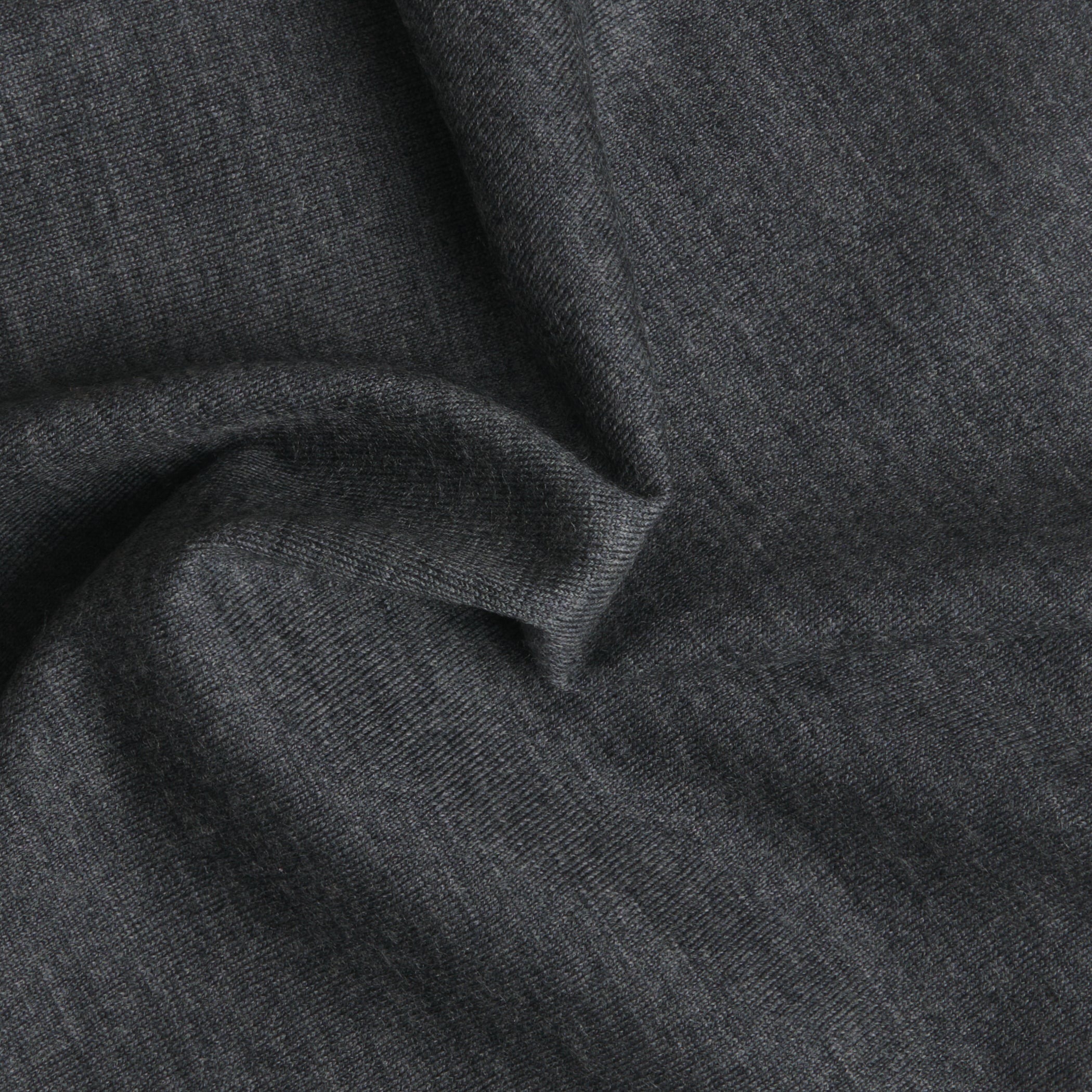 37 MARGARET DUNGAREES / HIGH GAUGE PURE WOOL JERSEY - C13