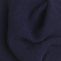 46 KORA BOTTLE NECK TOP / CHUNKY RIB JERSEY - C13