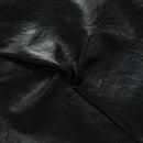 39 OAKLEY SKIRT / VINTAGE-LOOK ITALIAN VEGAN LEATHER - C15