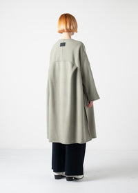 36 KENSINGTON COLLARLESS COAT / BULKY DOUBLE KNIT - C11