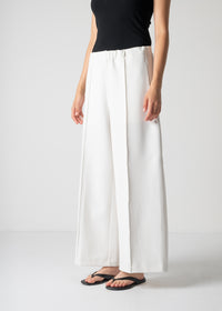 GENEVA WIDELEG TROUSERS / HIGH DENSITY 2WAY STRETCH - ONLINE STORE EXCLUSIVE