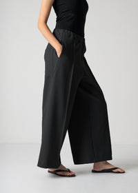 GENEVA WIDELEG TROUSERS / HIGH DENSITY 2WAY STRETCH - ONLINE STORE EXCLUSIVE