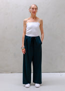 ALISON TROUSERS / MAT STRECH PONCH - ONLINE STORE EXCLUSIVE