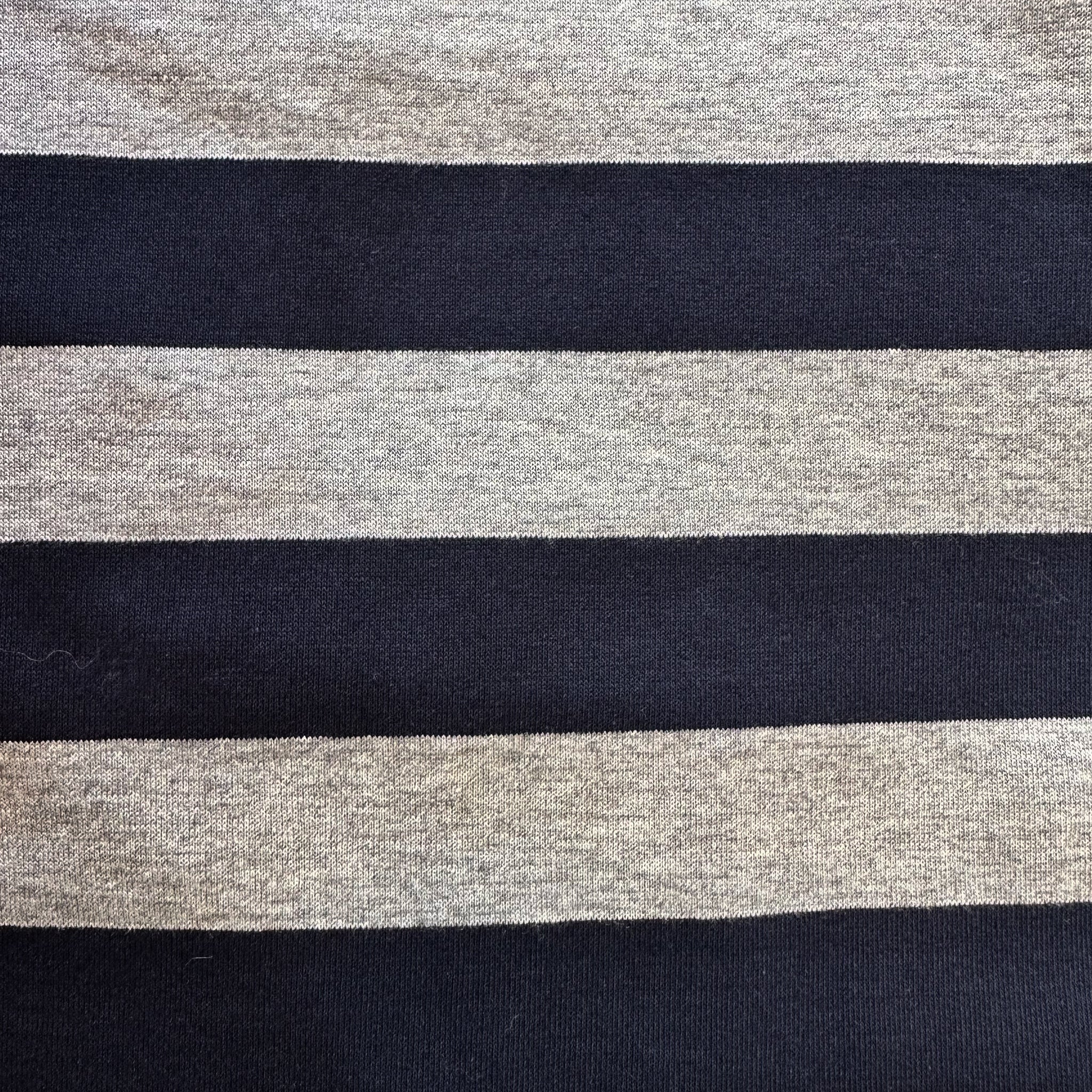 IVY RUGBY JERSEY / AIR SPINNING COTTON JERSEY STRIPE - ONLINE STORE EXCLUSIVE