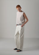 09 NELLY SLEEVELESS TOP / SUPER LIGHT COTTON JERSEY - C14