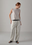 09 NELLY SLEEVELESS TOP / SUPER LIGHT COTTON JERSEY - C14