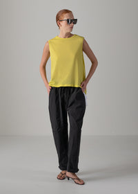09 NELLY SLEEVELESS TOP / SUPER LIGHT COTTON JERSEY - C14