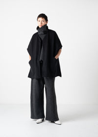 35 INES CAPE / BULKY DOUBLE KNIT - C11