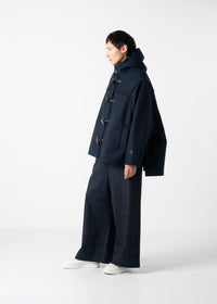 30 KELLY PENTAGON DUFFLE COAT / DOUBLE FACE WOOLLET - C11