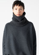 57 KAI SNOOD / CHUNKY RIB JERSEY - C11