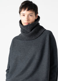 57 KAI SNOOD / CHUNKY RIB JERSEY - C11