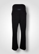 GALAXY SEMI-WIDE TROUSERS / RECYCLED WOOL QUARTER GAUGE KNITING - C9