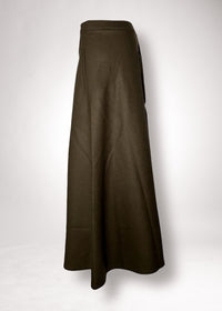 60 HALO SEMI-FLARE SKIRT / SUPER 100'S TWILL JERSEY - C11